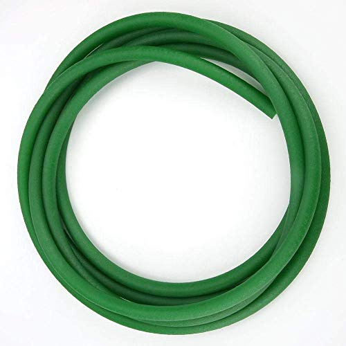 Cintura di Trasmissione in PU in Uretano ad Alte Prestazioni con Cinghia Rotonda in Superficie Ruvida Verde in Poliuretano per Trasmissione 10mm*3m