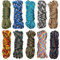zhicheng Paracord Set Seile 10er Set Bunt Schnüre DIY Handgemachte Webart für Armband Schlüsselanhänger Anhänger Haustier Halsband Seile je 3 Meter Länge (Boy Farben)