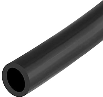 sourcing map Manguera de aceite lubricante NBR 5mm ID x 8mm OD 1 metro Tubería del motor de la manguera de agua diésel de gasolina