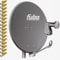 Fuba DAL 808 A + Octo LNB Sat Satelliten Anlage Schüssel DEK 817 8 Teilnehmer Alu Spiegel Anthrazit für 8 Teilnehmer HDTV 4K 3D kompatibel Aluminium