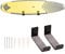 REDCAMP Surfboard Display Wandregal, Sup Rack Surfbrett Wandhalterung Aufbewahrung Halter Surf Paddle Surf Board Aufhänger 2er Set