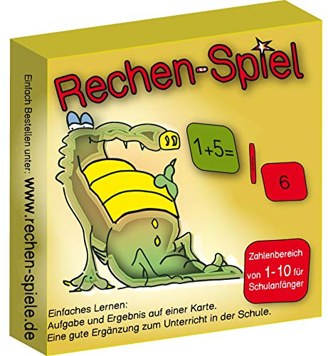 Schott Verlag und Werbung: Lernkarten für Schulanfänger - Zahlenspiel mit 80 Lernkarten und 1 Schreibblock - Zahlenbereich 1-10 - Unisex - Kind - TOYS_AND_GAMES
