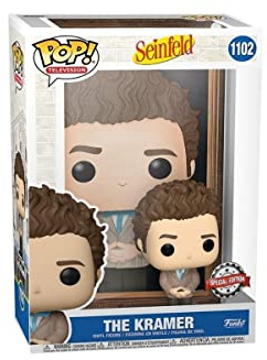 Funko POP! Moment: Seinfeld - The Kramer on Black Velvet (Zielgruppe), Mehrfarbig