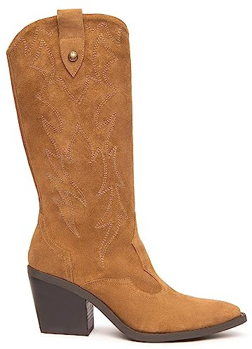 Nero Giardini I113274D Stivali Donna in Camoscio - Malto 40 EU