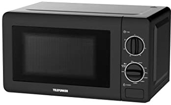 Telefunken M07637, forno microonde 700 Watt, grill 800 W, 6 livelli di potenza, timer 30 minuti, funzione di scongelamento
