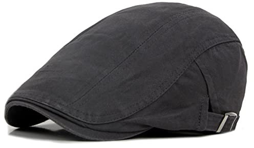 Inlefen Herren Baumwolle Schirmmütze Herren Schiebermütze Driving Cabbie Jagd Flatcap Newsboy Cap