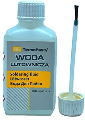 100 ml Flasche mit Pinsel Lötwasser Löten Weichlöten Flussmittel SMD BGA Zink