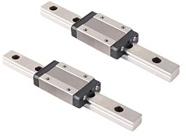 Coavoo MGN12H Mini Lineare Lagerschlitten Schienenführung 320mm 2 Stück mit 2 Stück MGN12H Typ H Block für DIY 3D Drucker und CNC Maschine XYZ