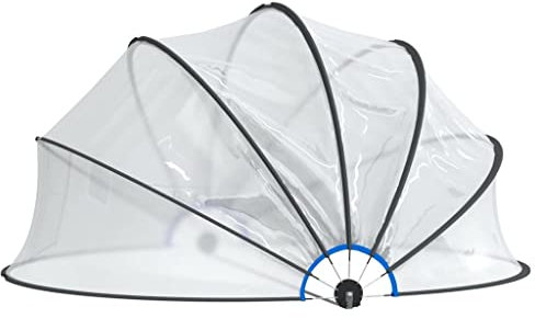 Dôme de Piscine, Abri de Piscine Tente de Piscine Dôme de Piscine 500x250 cm Transparent