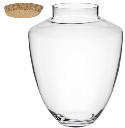 Terrarium Géant Verre Bouchon Liège Composition Florale Décorations Mariage (Goutte)