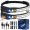 Winthai Stirnlampe LED Wiederaufladbar - 2CM Ultradünn 1500Mah Intelligenter Sensor SuperHell LED Kopflampe Stirnlampen mit 9 Lichtmodi 4 Farben 90g Leichte IPX4 Wasserdichte für Laufen Joggen Angeln.