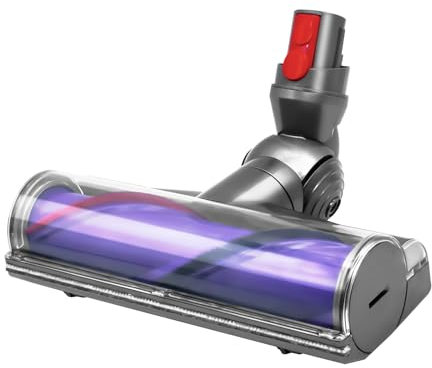 Spazzola Motorizzata per Dyson V12 Detect Slim, Spazzola a Trasmissione Diretta per Dyson V12 Slim Aspirapolvere, Testina Spazzola Ricambi per Pavimenti duri e Tappeti