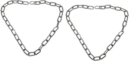 TOYANDONA 6stücke Imitation Kette Für Halloween Dekoration Leichte Rostige Kunststoffkette Für Kostüme Partys Und Fotorequisiten Und Vielseitig Einsetzbar