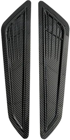 Copertura adesiva per cofano, resistente all'usura, impermeabile, leggera, per prese d'aria del cofano, per auto, camion, moto