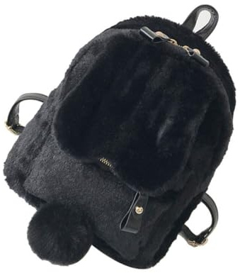 BESTYASH À Peluche à Oreilles De Lapin à Décontracté Pour Femmes Espace De Rangement Ajustable Et Léger Pour Quotidien