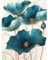 HEIBAGO 5D Diamond Painting, Lotusblätter Full Drill Diamant Painting Sets Für Erwachsene Anfänger, DIY Cross Embroidery Diamant Kunst Lotusblume Diamond Art Bilder Für Home Wand Dekor 30 * 40cm