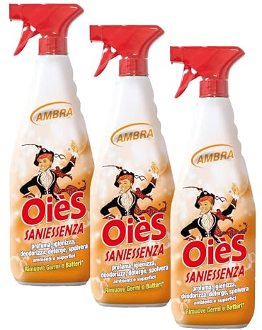 OIES Spray ambra 750 ml (Confezione da 3)