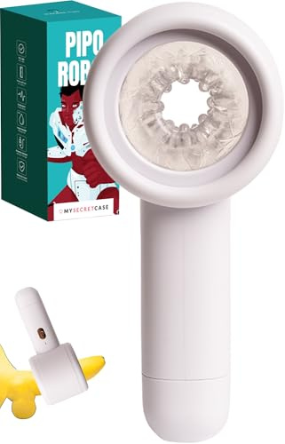 MySecretCase Masturbieren für Männer Elektrisch 6 Stimulationsmodi, Masturbator für Männer, Penisvibrator, Realistische Masturbatoren, Vibrator Mann USB Valentinstag