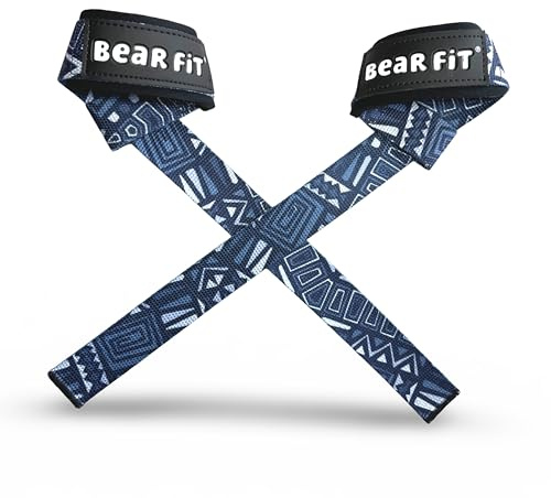 Bear Fit Gewichthebergurte mit Neopren-Kissen (Arctic Labyrinth)
