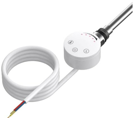 Termostato Electrico/Elemento Termostatico 300W Blanco Para Radiador Toallero Electrico