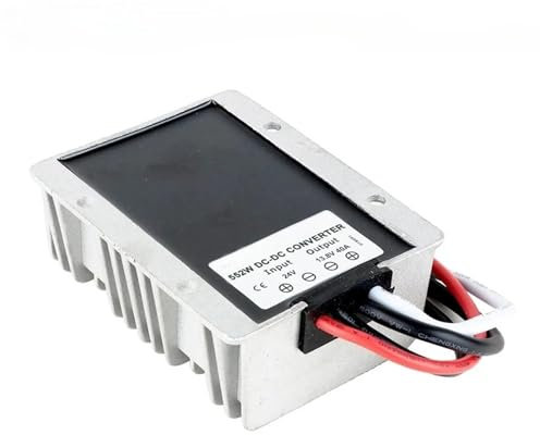 Convertidor Reductor de Voltaje de 24 V a 13,8 V, 30 A, 40 A, módulo de Fuente de alimentación, convertidor de Potencia for Coche, Resistente al Agua.(24V to 13.8V 40A)