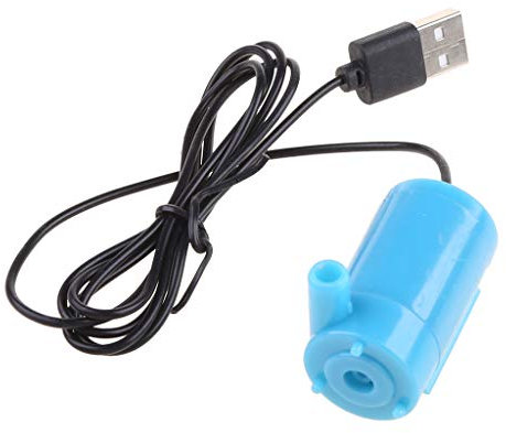 Tanque de agua con bomba de agua de motor de 5 V, 2-3 L/min, con Aquarium USB