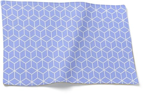 CEVAN Tovaglietta Esterno Sottopiatti Sottobicchieri Motivi Geometrici Set di 2, Decorativi Tovagliette Ospiti Impermeabile Antimacchia Lavabile in Lavatrice Uso Ristorante, 32x42cm