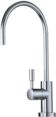 Trinkwasser Filter Wasserhahn, Chrom Schwanenhals Moderner Europäischer Stil Für Alle Wasserfilter Systeme & RO