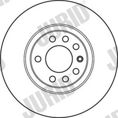 JURID BRAKE DISC | 562240JC | FRONT | FOR OPEL VECTRA B HATCHBACK 1995-2003 | OE-MATCHING QUALITY | SMOOTH & QUIET BRAKING