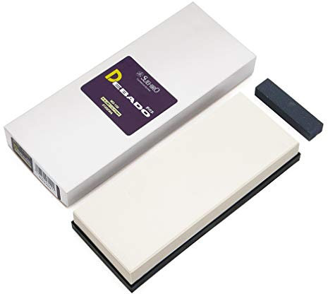 Suehiro Large Size Medium Whetstone Debado MD-100 Grit 1000 Heavy Non-Absorbent Sharpening Stones with Nagura Included Made in Japan