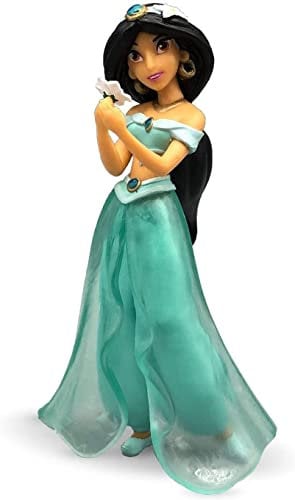 Bullyland 12455 - Spielfigur Prinzessin Jasmin aus Walt Disney Aladdin, ca. 9,7 cm, detailgetreu, ideal als kleines Geschenk für Kinder ab 3 Jahren