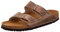 Birkenstock Classic ARIZONA Unisex-Erwachsene Pantoletten, Braun(tabacco Brown), 43 EU schmal