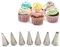 FantasyDay® 7 teiliges Kuchen Einrichtungstipps, Hochwertigen Edelstahl Sahnehäubchen Rohrleitungen Düsen Gebäck Tipps