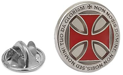 Gemelolandia - Pin's Croix Templière Non Nobis