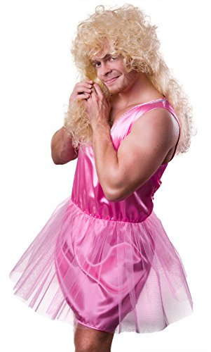 Marco Porta Zahnfee Kostüm Herren pink Ballerina Balletttänzerin Herrenkostüm Junggesellenabschied (XX-Large)