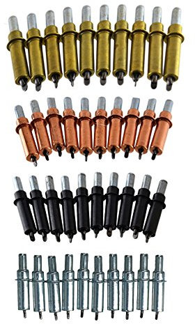 40pc Temporäre Verbindungselemente Cleco Pins Blech Griffe 2-4.75mm 4Größen