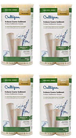 Culligan Cartuccia filtrante di ricambio per sedimenti Level 2 per tutta la casa, 16000 gal (8 conteggi/confezione da 2)