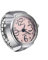 JewelryWe Ringuhr Fingeruhr Herren Damen rund Analog Quarz Elastisch Legierung Ring Uhr Uhrenring Pink