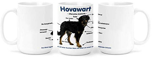 Merchandise for Fans Großer Becher/Jumbo Tasse weiß 450ml - Alternative Anatomie Hovawart