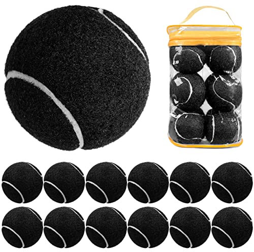 SIUKE 12 Packungen Druckanpassungs- und Trainings-Tennisbälle