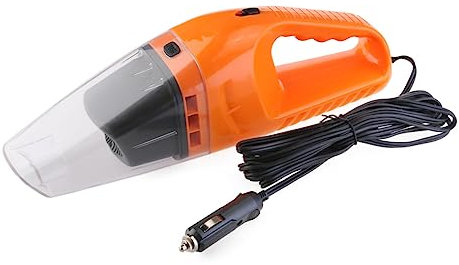 Alipis Aspiradora De 12v 120w Limpiador De Portátil Colector De Polvo Rejillas Filtrantes para Basura Cable