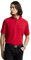 Ralph Lauren Polo piqué Custom Slim-Fit (IT, Texte, XL, Regular, Rouge), rouge