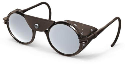 VALLON Heron Glacier Sunglasses with Side Shields, Hiking Glacier Lenses, Shatterproof Lenses and Adjustable Temples