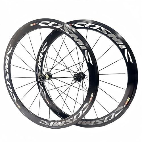 Rennrad Laufradsatz 700C * 23C-25C-28C 40/50MM Für 7 8 9 10 11 Geschwindigkeit Laufradsatz Aluminium Legierung C/V Bremse Felge Quick Release 20H Hub Gray,700C/50MM