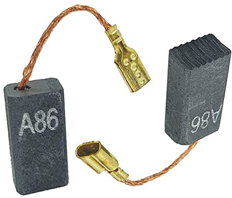2 x Carbon Brushes for Bosch PWS 700-115 (3 603 CA2 XXX) Angle Grinders. 1 607 014 144 + 145, 5 x 8 x 15 mm