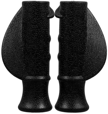 TOVINANNA 2 Stück Handgriff für Rollator, Universal Ergonomische Lenkerabdeckungen FüR Rollator Und Rollstuhl Kunststoff Rutschfest Griffbezug FüR MobilitäTshilfe Komfortable Handgriffschoner