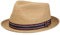 STETSON Chapeau de Raphia Brandsfield Player Femme/Homme - d'été en Paille Soleil Printemps-été Printemps Été - XXL (62-63 cm) Nature