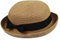 Holibanna Chapeau De Paille D'été Femmes Chapeau Melon en Paille Branché Plage pour Les Femmes Casquette De Plage D'été Filles Fille Mode Mesdames Parasol Bord Dame Osier