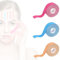 GGUFAY 3 rouleaux de ruban adhésif pour le lifting du visage, autocollants anti-rides pour le visage, autocollants anti-rides pour le visage, autocollants anti-rides, anti-âge, autocollants anti-rides