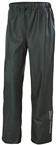 Helly Hansen Voss 490-XL70480 Pantalones de Trabajo Impermeables, XL, Verde (Green 490)
